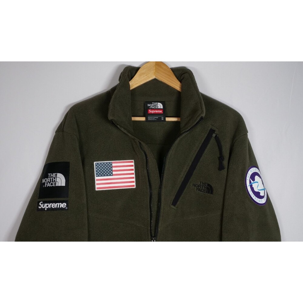 Supreme x The North Face Trans Antarctica Expedition Fleece Jacket SS17 - Picture 2 of 8